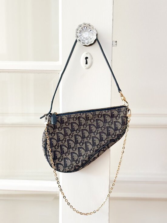 Dior Handbags - Christian Dior Vintage Saddle Bag